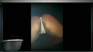 Kissi enjoys birthday party striptease with clothes ripped