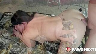 Milf With Big Ass Teases With Buttplug Before Pussy Play