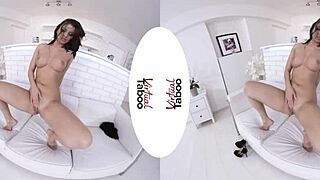 virtual taboo story of getting wet in fishnets