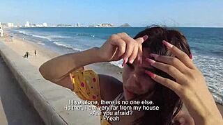 Horny photographer licks teen pussy outdoors again