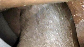 black amateur couple homemade close-up sex