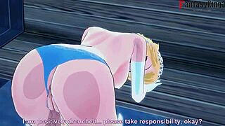 Cinderella fucks in the park before midnight!