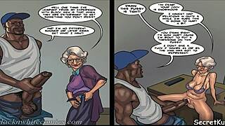 Old Lady Fucked Hard By Big Dick