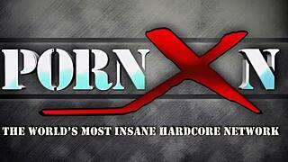 Pee loving whore Kristy Lust gets bent over for hardcore doggystyle.