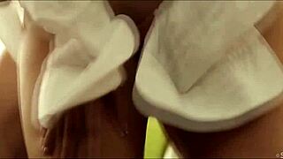 Arteya's blonde pussy pounded hard in Russian hardcore