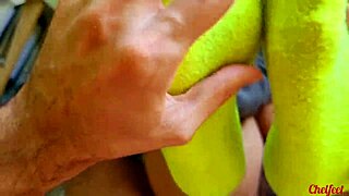 i give my girlfriend's slutty friend a massage and fuck her pussy feet and socks