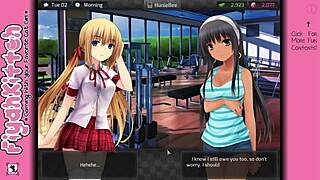 Who enjoys this type of girl in huniepop walkthrough?