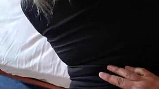 Convinced my stepsister for some doggystyle fun! 🔥