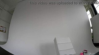 White transparent dress melena maria rya strips and teases pussy?