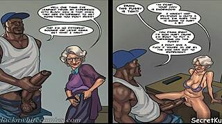 Old Lady Fucked Hard By Big Dick