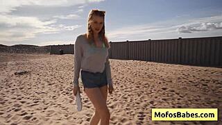 yo, sahara skye and charles dera, that natural blonde slut sucks cock in the car!