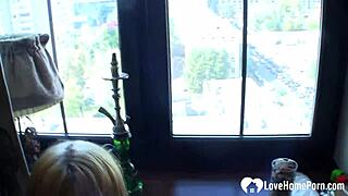 Fucking my wife in neighbors house with pov blowjob 😏