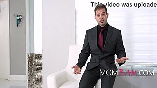 She's the MILF with full and voluptuous breasts, seductive office girl Vivianne Desilva…