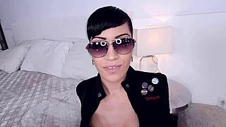 Cassandra Cain Takes Huge Cock Deepthroat Facefuck and Swallows Cum in Intense POV Action