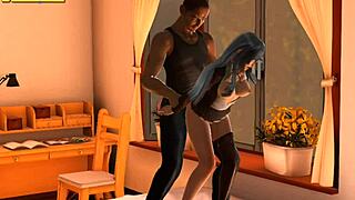 hentai 3d revenge of gangsters ep01 with babe riding monster cock hard! 😈