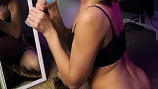 i feel so excited sucking this dildo and riding it wildly