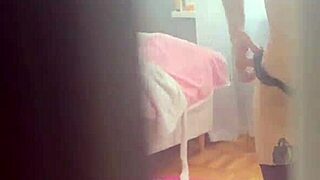 I'm Feeling Nervous Spying On My Stepsister Dressing In The Closet