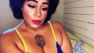 SNOW TIGHT PREVIEW WITH NATURAL TITS DEEPTHROAT MASTURBATION TOYS RIDING FINGERING SHAVED PUSSY