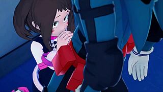 A wild Hentai ride with Ochaco and Deku’s intimate encounter