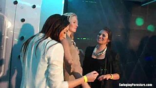 i'm at this wet party with lesbians fingering each other all night