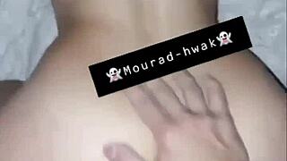 Bent Over Latina Beurette Takes Intense Doggystyle Fucking