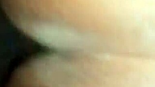 Big Black Cock Surprises Mature Ebony Milf in Anal Doggie