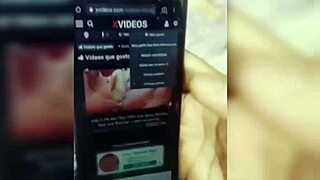 fucking hot babe bent over in doggystyle while cuckold films