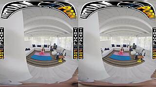 yoga slut violet gems cant resist big tits fucking