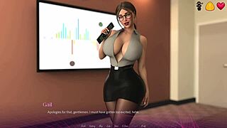 Office hentai action with milf and big cock! So hot 🔥