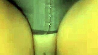 Sexual woman satisfying herself and getting wet during self satisfaction session