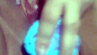 She explores her big ass with a dino dildo in a homemade solo session, chasing that intense orgasm.