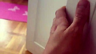 I'm Feeling Nervous Spying On My Stepsister Dressing In The Closet