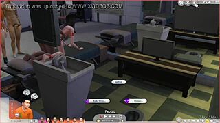 Dr. This Sims 4 video with an old man and a young lass proves that Huxtable's got some sexual prowess (though he's a lot more old and more man than the human version currently is)