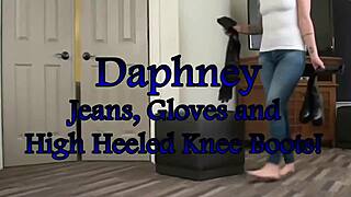 a hot chick in black high heels gets her ass fucked in homemade video