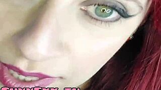 Redhead beauty gets my cumshot