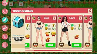 nutaku booty farm hentai game part 13 milf ass flashing in country cartoon fantasy ranch