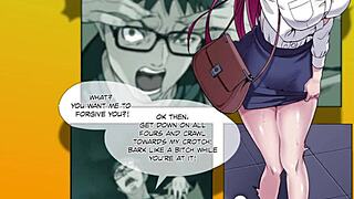 Damn, boss slammed that office whore hard on the desk! Right by the window!