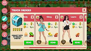 nutaku booty farm hentai game part 13 milf ass flashing in country cartoon fantasy ranch