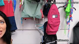 Suspect's breasts arouse police officer