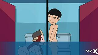 Camp Pinewood All Scenes with Wendy E1 32 in Anime Hentai Game