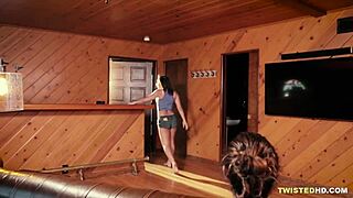 Hot Foster Brother Fucked by Sara and Abella?