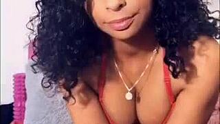 Ever seen a stunning lightskin German teen devour a massive cock up close?