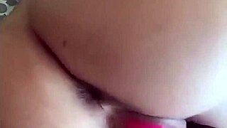 The hot tattooed blonde feels intense pleasure while masturbating