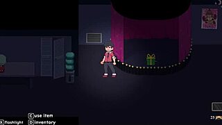 furry femdom cowgirl dominates in fnaf hentai game