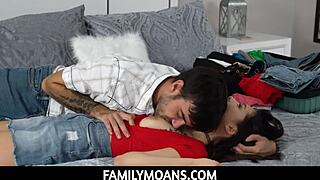 Familymoans slut Reyna Delacruz gets wild in hardcore play