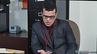 boy sucking old guy's cock in gay porn, does bare yoga motivate? 😏