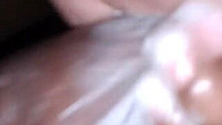 I just jerked off and came on my cock another night at home.