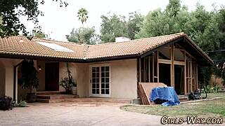 OMG! Small-Tits Lesbians Finger Wet Boxes Wildly in Hot Action!