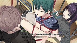 what do taeka and hazuki do in hentai prison?