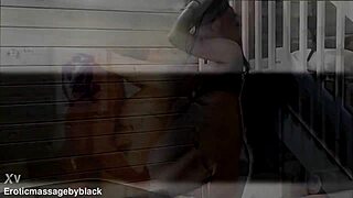 Former Pornstar Lezley Zen Gets a Surprise Massage